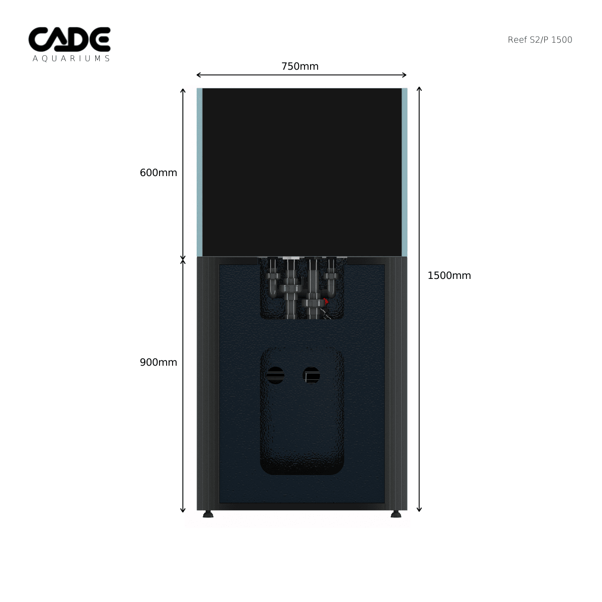 cade pro reef s2/p 1500 - cradle coast pet & aquarium