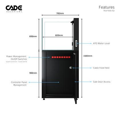 cade reef s2 600 - cradle coast pet & aquarium