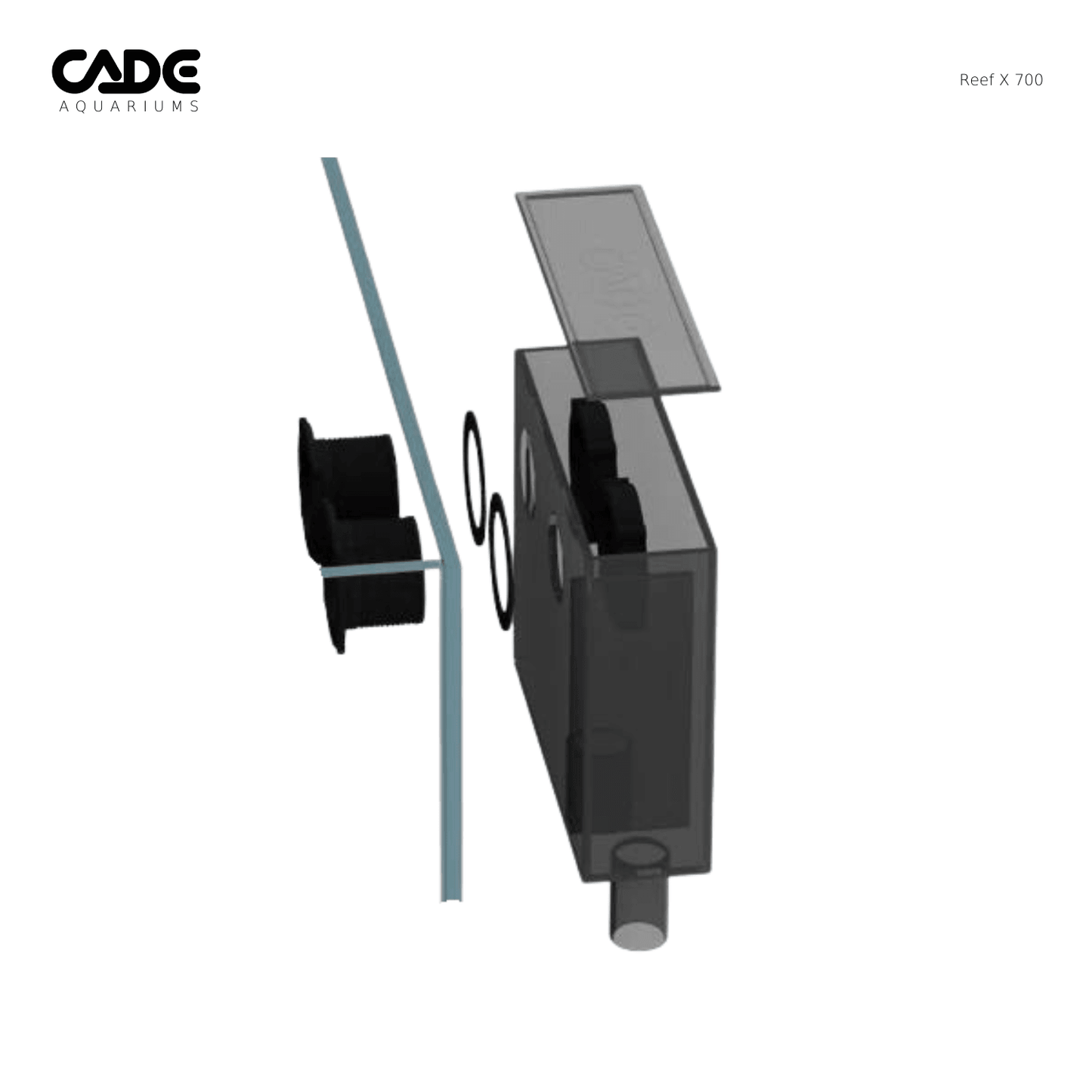 cade reef x expansion system 700 - cradle coast pet & aquarium