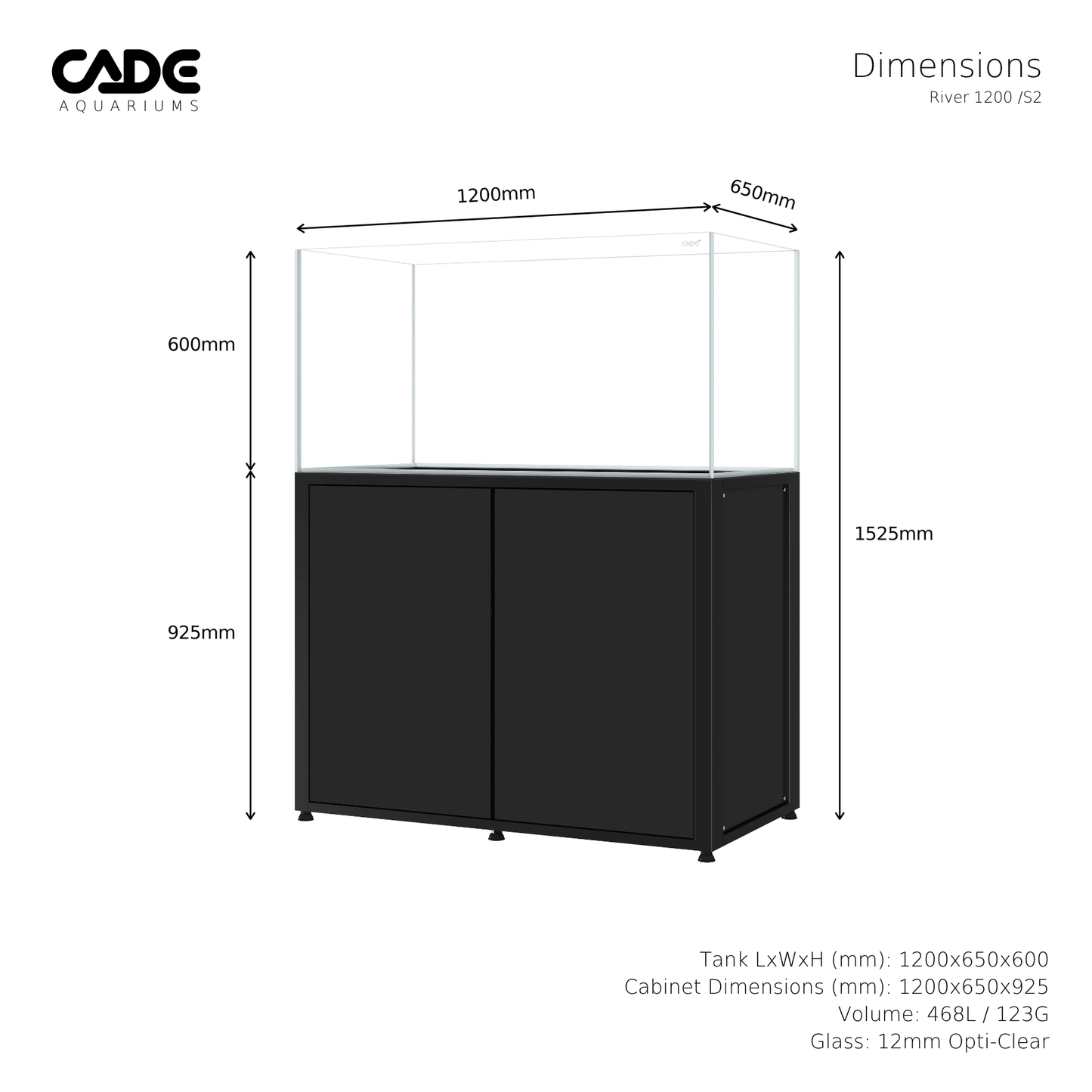 cade river s2 1200 - cradle coast pet & aquarium