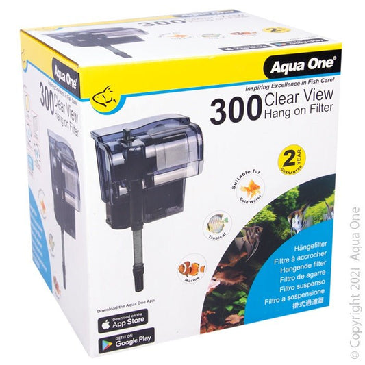 Aqua One|ClearView 300 Hang On Filter|Cradle Coast Pet & Aquarium