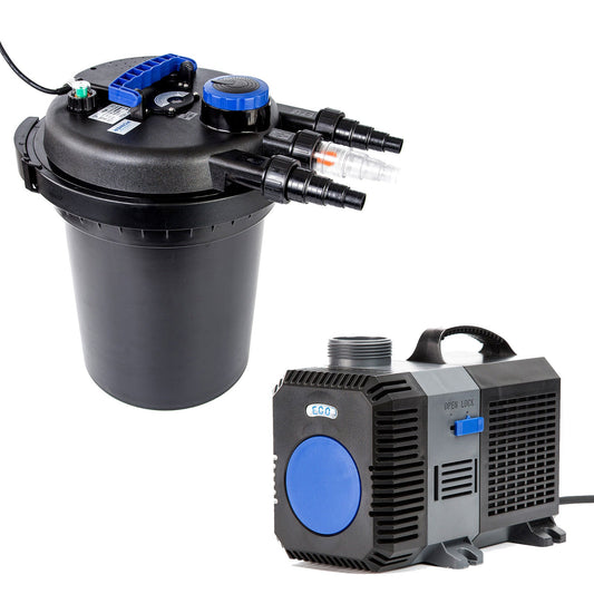 Dynamic Power | Combo Aquarium Garden Filter 10000L/H + Submersible Water Pump 16000L/H | Cradle Coast Pet & Aquarium