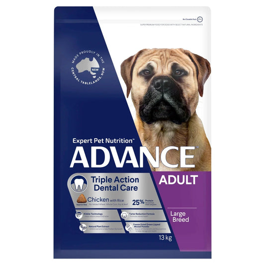 Advance|Dental Care Large Breed Chicken with Rice Dry Dog Food|Cradle Coast Pet & Aquarium