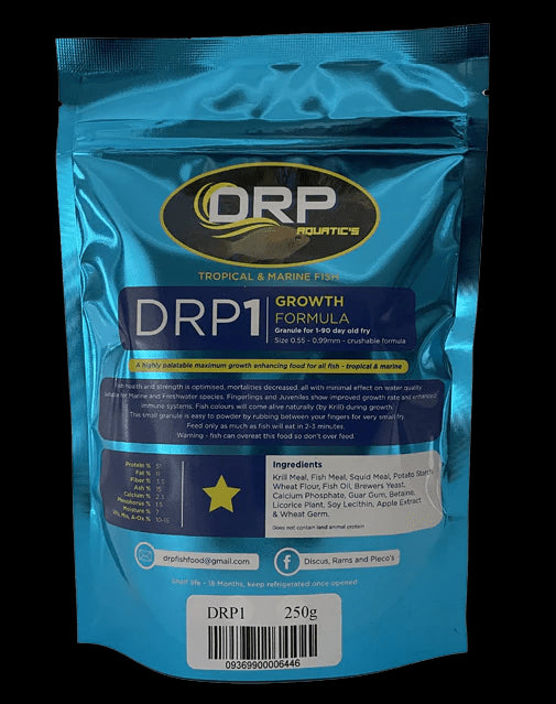 drp 1 fish food - growth formula - cradle coast pet & aquarium