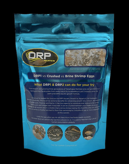 DRP 1 Fish Food - Growth Formula - Cradle Coast Pet & Aquarium