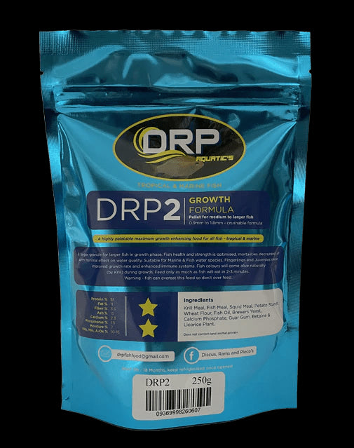 drp 2 fish food - growth formula - cradle coast pet & aquarium