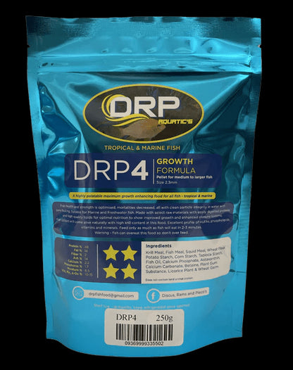 DRP 4 Fish Food - Growth Formula - Cradle Coast Pet & Aquarium