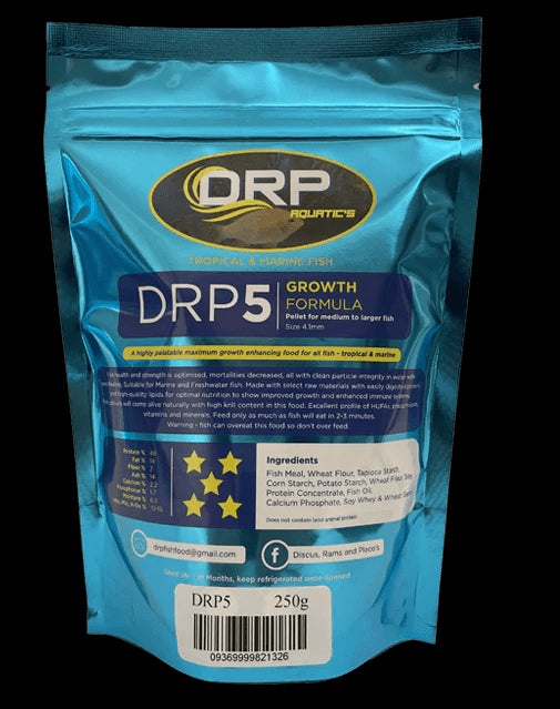 drp 5 fish food - growth formula - cradle coast pet & aquarium