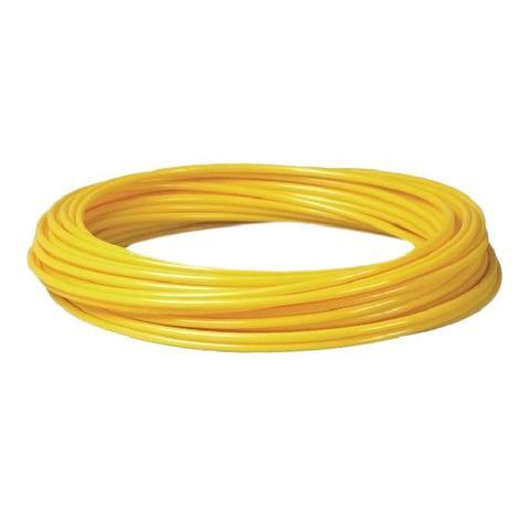 ecotech marine vectra polyurethane tubing - yellow 25ft (7.62m) - cradle coast pet & aquarium