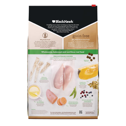 Black Hawk|Grain Free Chicken Large Breed Adult Dry Dog Food|Cradle Coast Pet & Aquarium