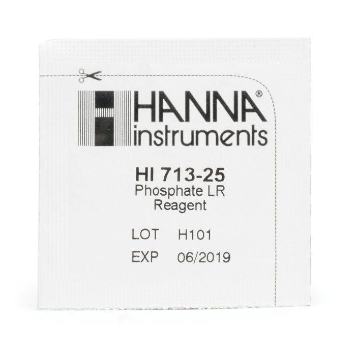 hanna instruments low-range phosphate reagent (25 tests) - hi713-25 - cradle coast pet & aquarium