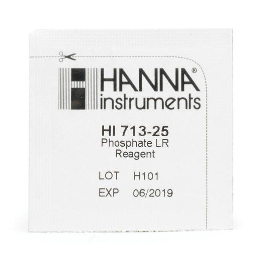 Hanna Instruments Low-Range Phosphate Reagent (25 Tests) - HI713-25 - Cradle Coast Pet & Aquarium