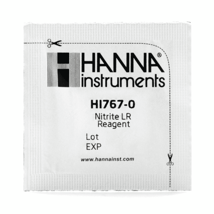 hanna instruments marine low-range nitrite reagent (25 tests) - hi767-25 - cradle coast pet & aquarium