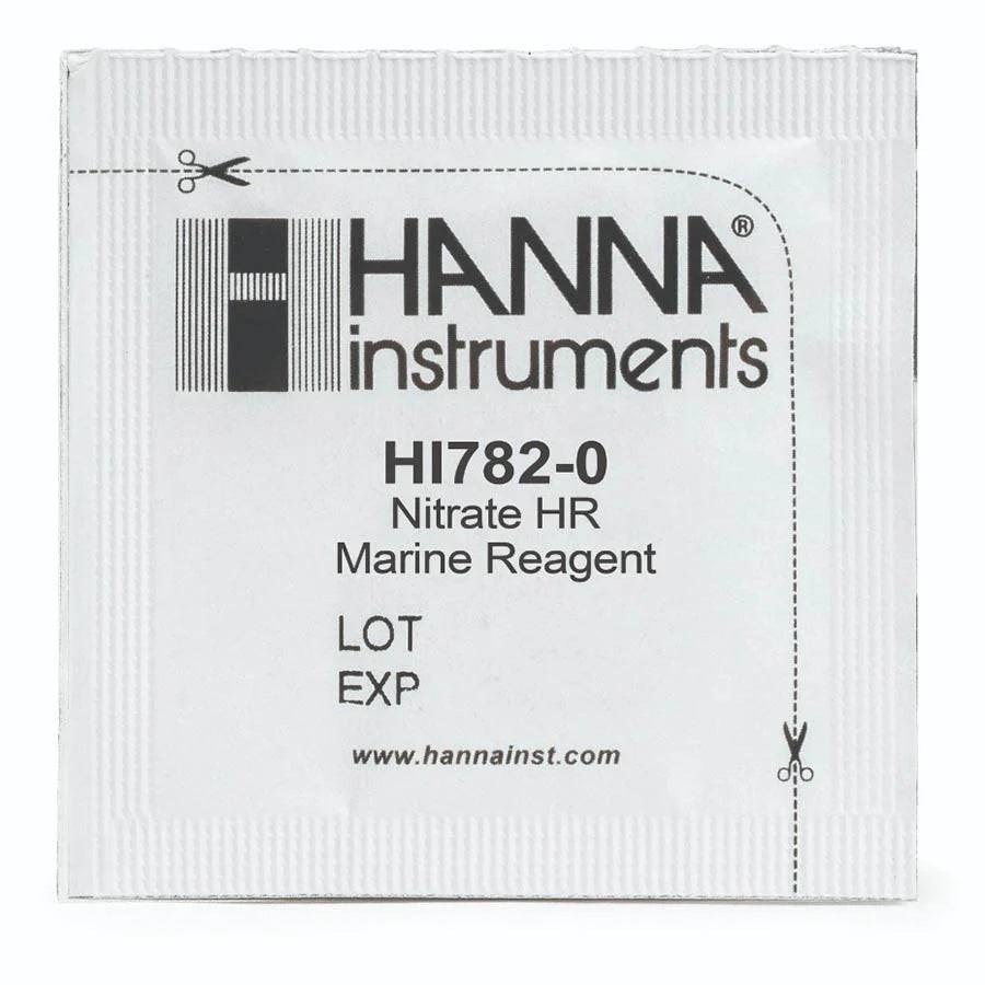 hanna instruments marine nitrate high range reagent (25 tests) - hi782-25 - cradle coast pet & aquarium