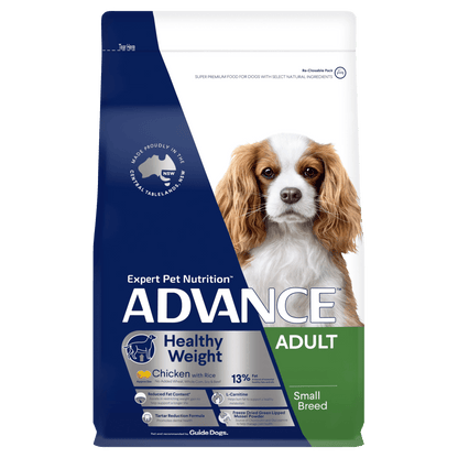 Advance | Healthy Weight Adult Small Breed Chicken & Rice Dry Dog Food | Cradle Coast Pet & Aquarium