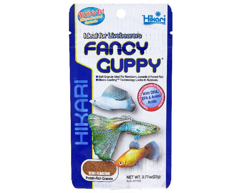 hikari fancy guppy 22g - cradle coast pet & aquarium