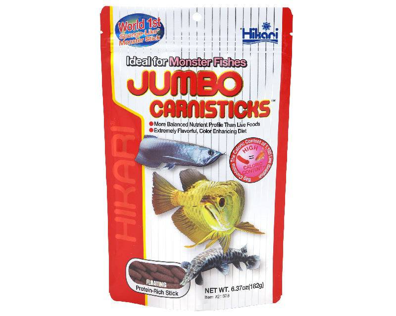 hikari jumbo carnisticks - cradle coast pet & aquarium