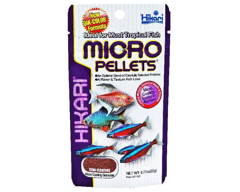 hikari micro pellets - cradle coast pet & aquarium