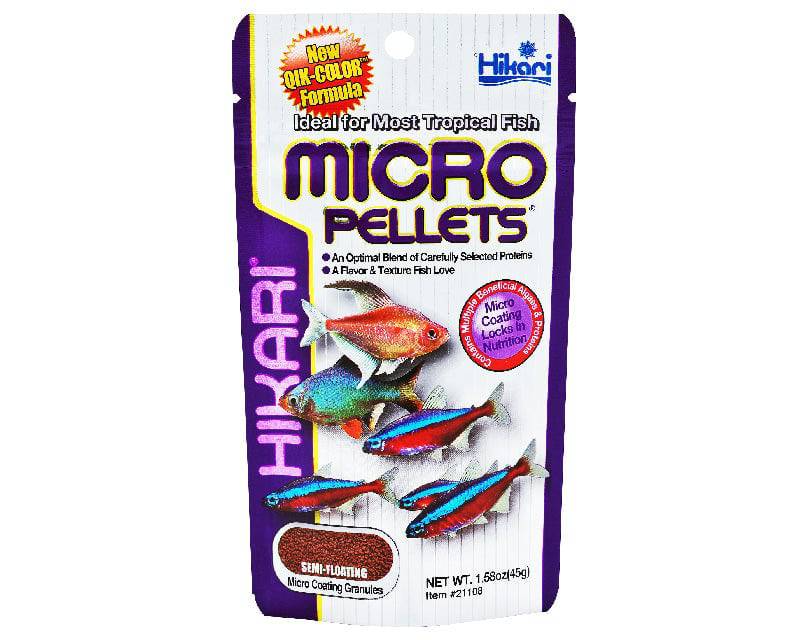 hikari micro pellets - cradle coast pet & aquarium