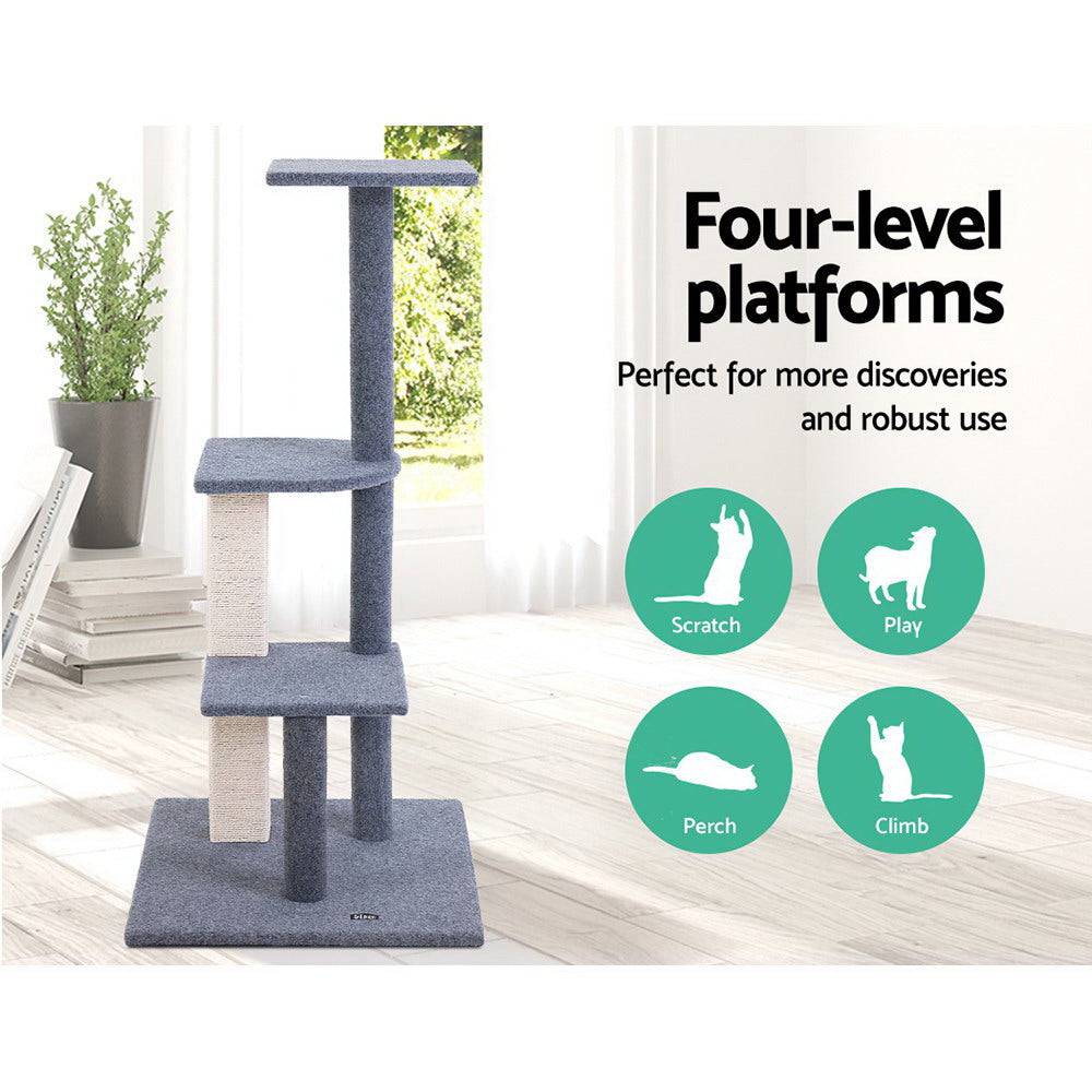 i.pet 124cm cat scratching post - cradle coast pet & aquarium