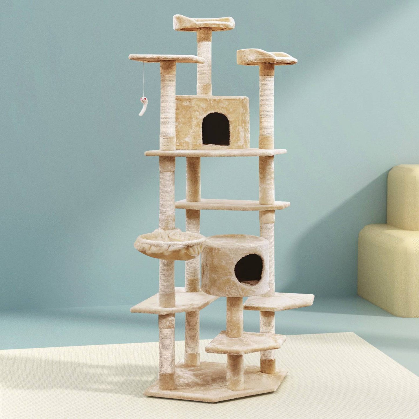 i.pet 203cm cat scratching post - cradle coast pet & aquarium