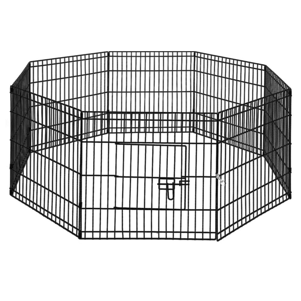 i.pet 24" 8 panel pet playpen - cradle coast pet & aquarium