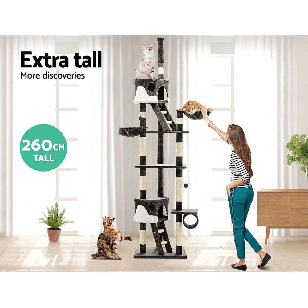 i.pet 260cm cat scratching post - cradle coast pet & aquarium