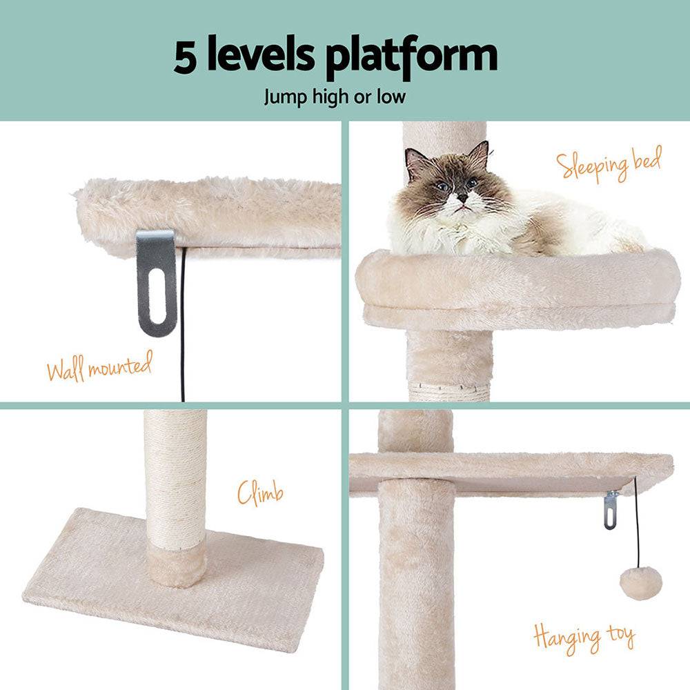 i.pet 290cm cat scratching post - cradle coast pet & aquarium