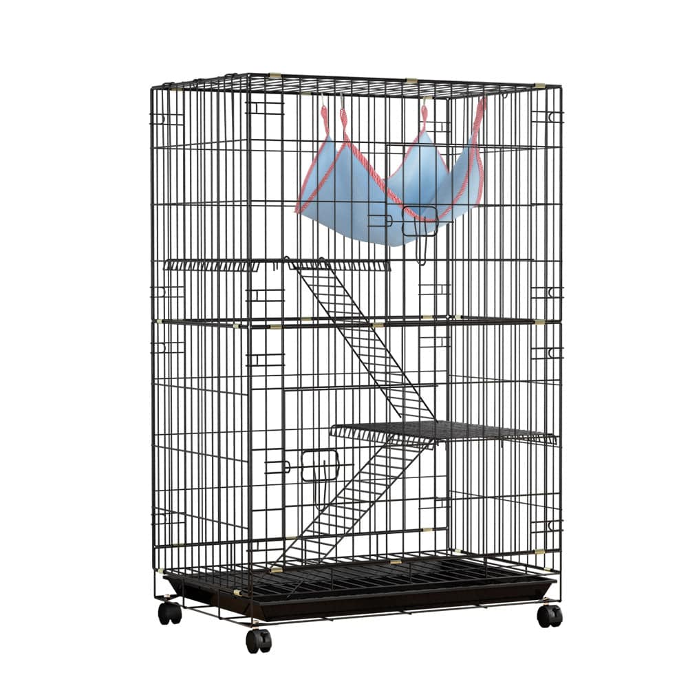 i.pet 3 level indoor pet hutch 100cm - cradle coast pet & aquarium