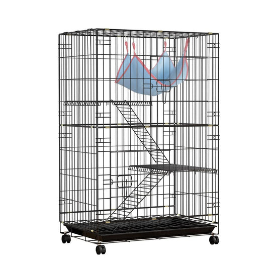 i.Pet 3 Level Indoor Pet Hutch 100cm - Cradle Coast Pet & Aquarium