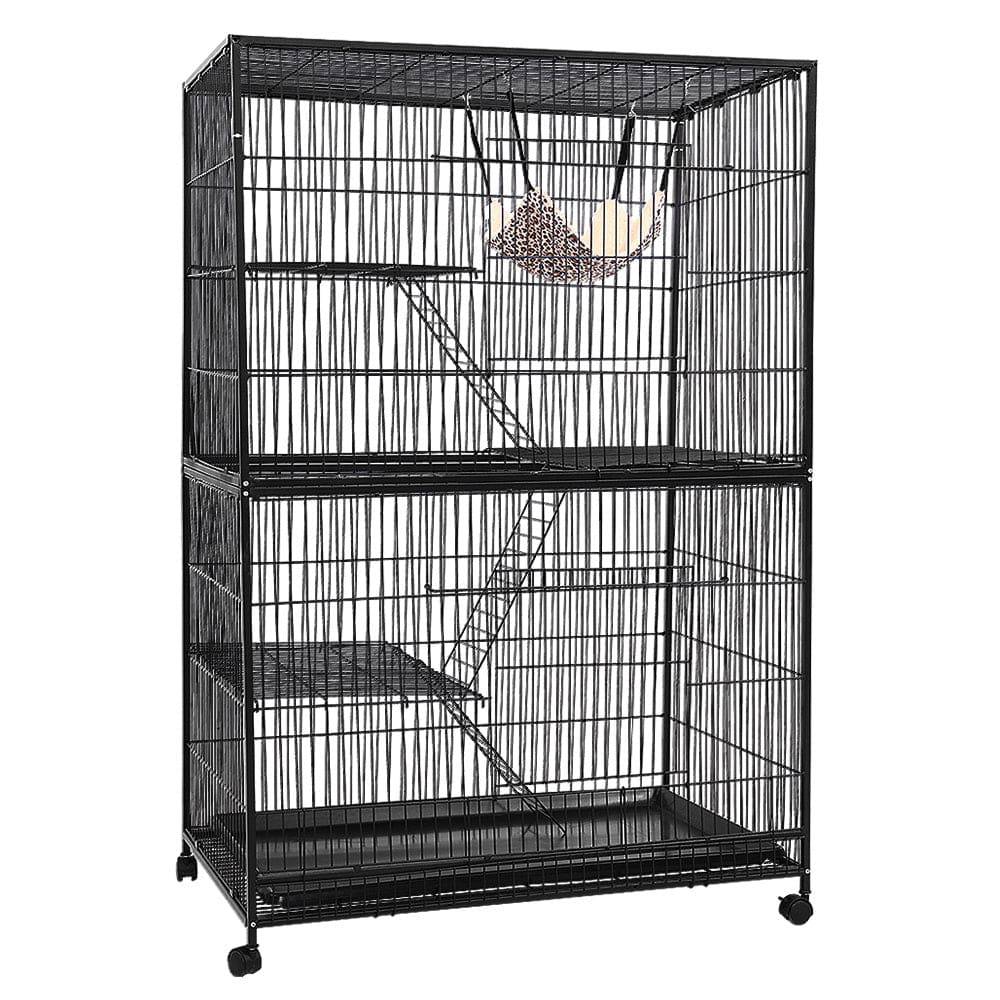 i.pet 4 level indoor pet hutch 142cm - cradle coast pet & aquarium