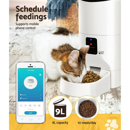 i.Pet Automatic Smart Pet Feeder 9L Wifi - Cradle Coast Pet & Aquarium