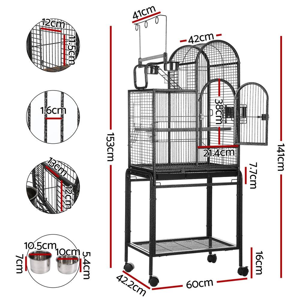 i.pet bird cage 153cm large aviary - cradle coast pet & aquarium