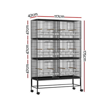 i.Pet Bird Cage 175cm Large Aviary - Cradle Coast Pet & Aquarium