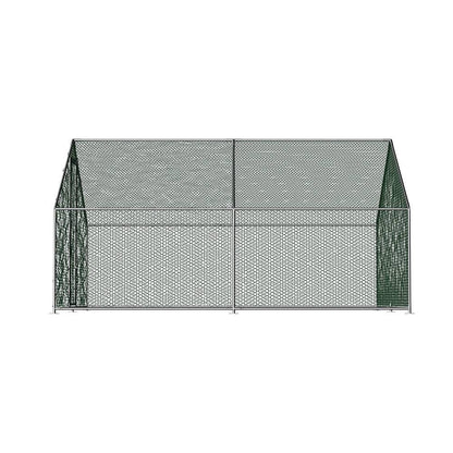 i.Pet Chicken Coop Cage 3x4x2m Galvanised Steel - Cradle Coast Pet & Aquarium