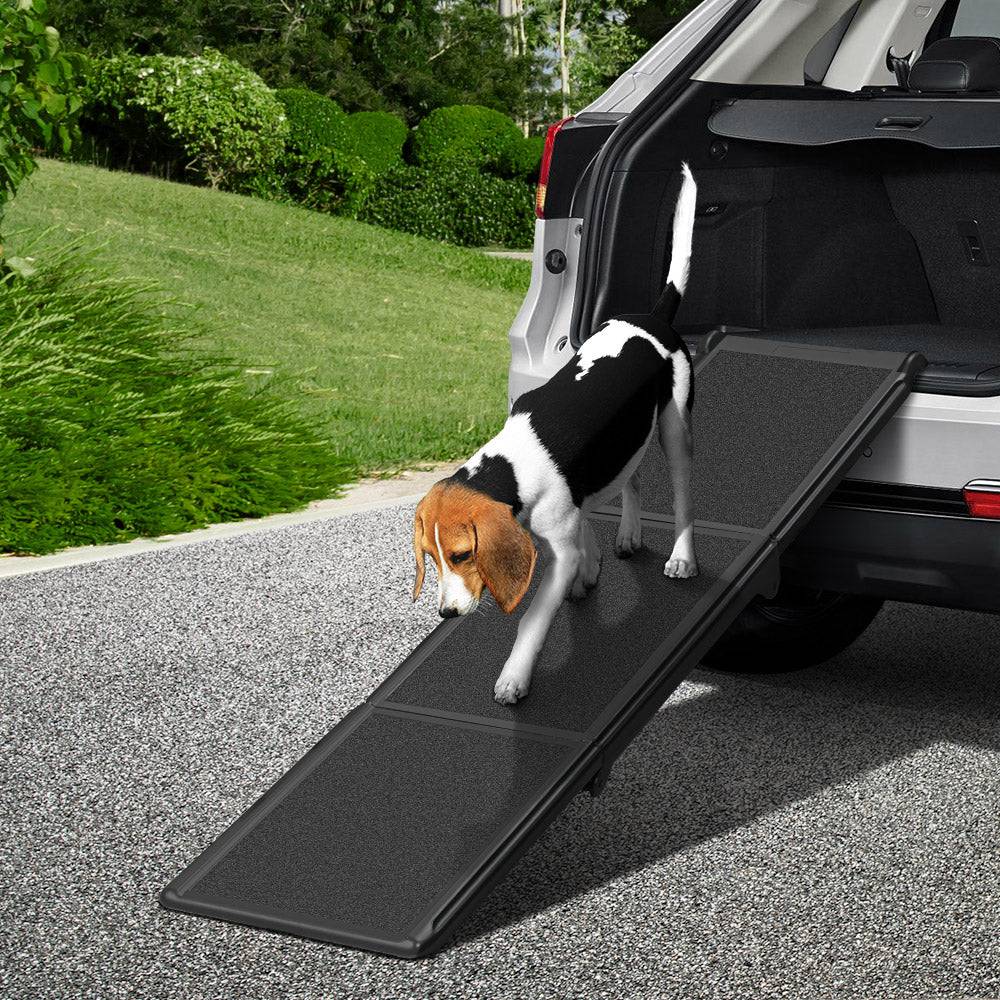 i.pet foldable dog travel ramp - cradle coast pet & aquarium