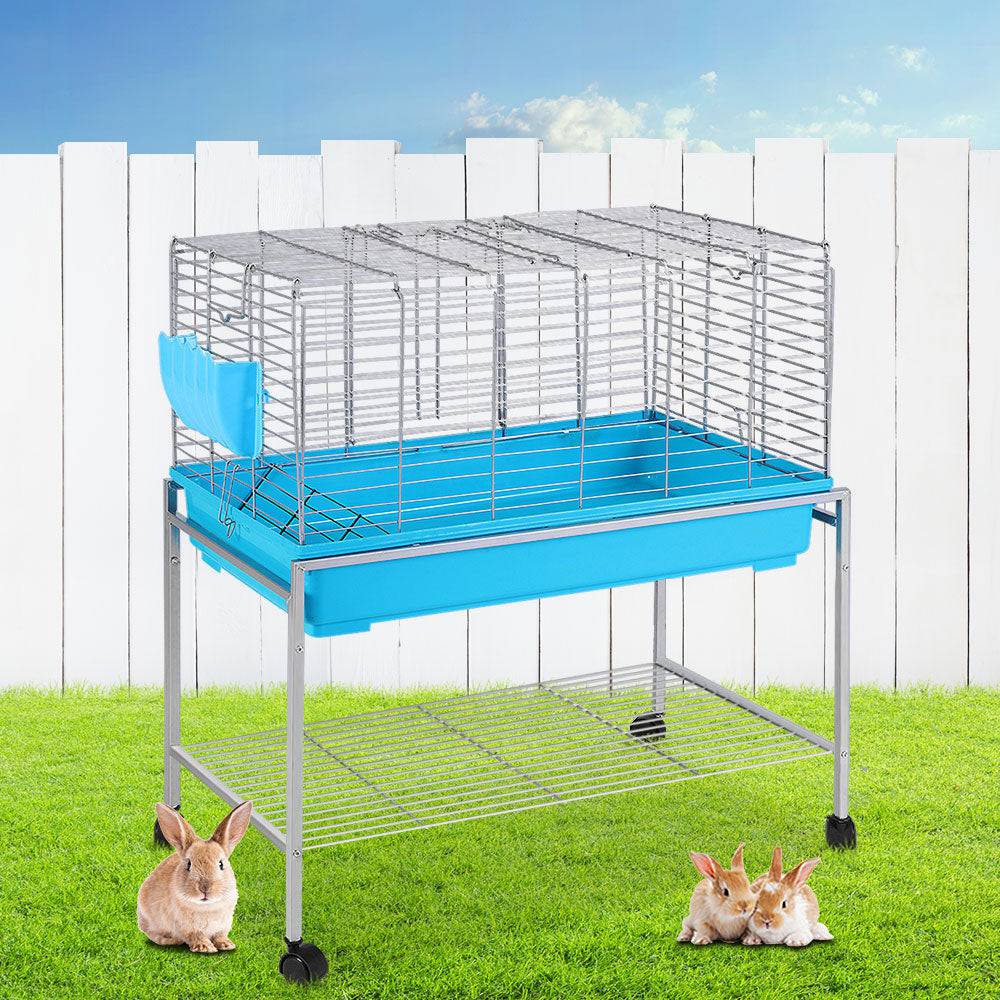 i.pet indoor pet cage blue - 88cm - cradle coast pet & aquarium