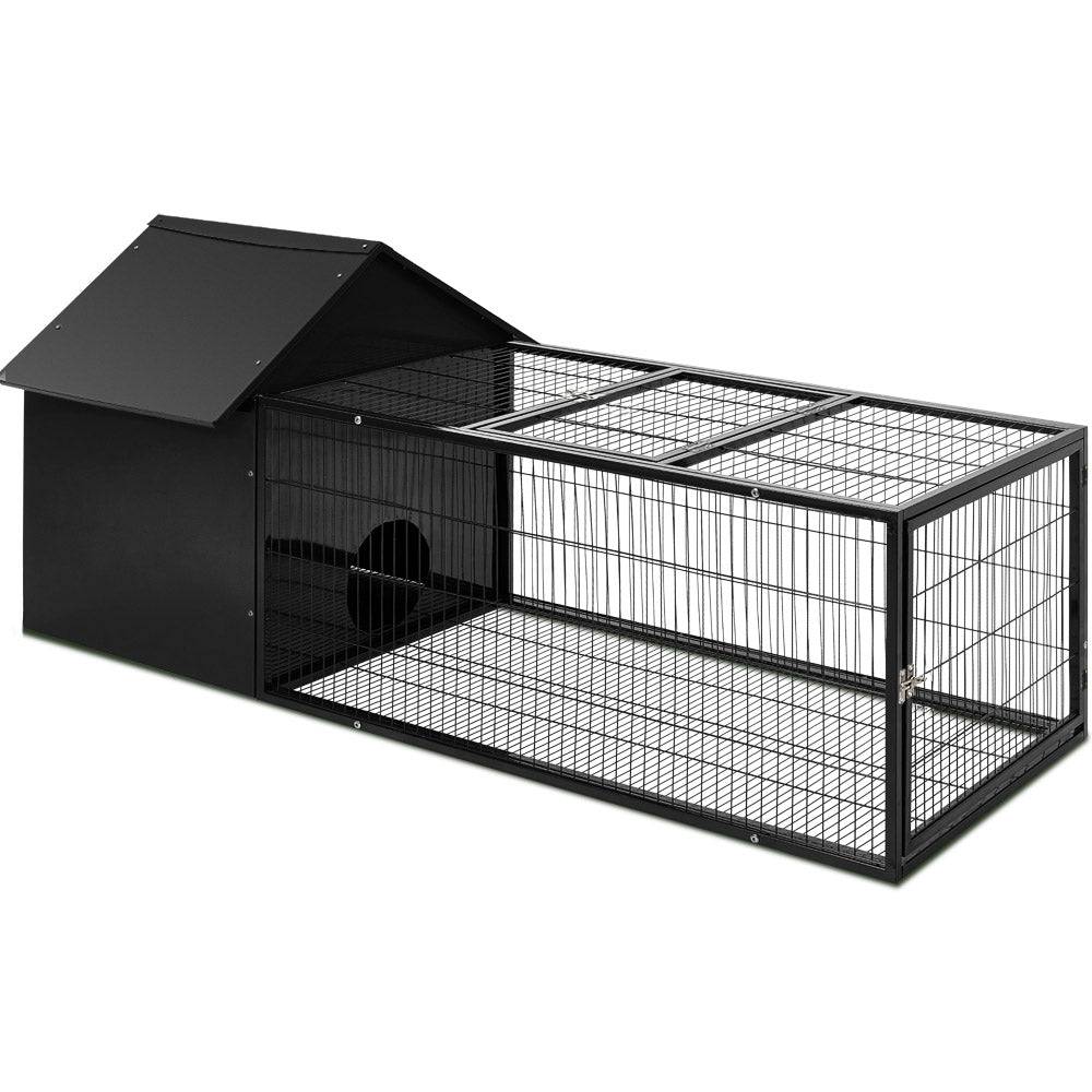 i.pet metal small animal hutch 162cm - cradle coast pet & aquarium