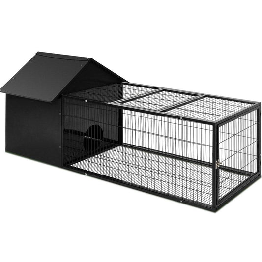 i.Pet Metal Small Animal Hutch 162cm - Cradle Coast Pet & Aquarium