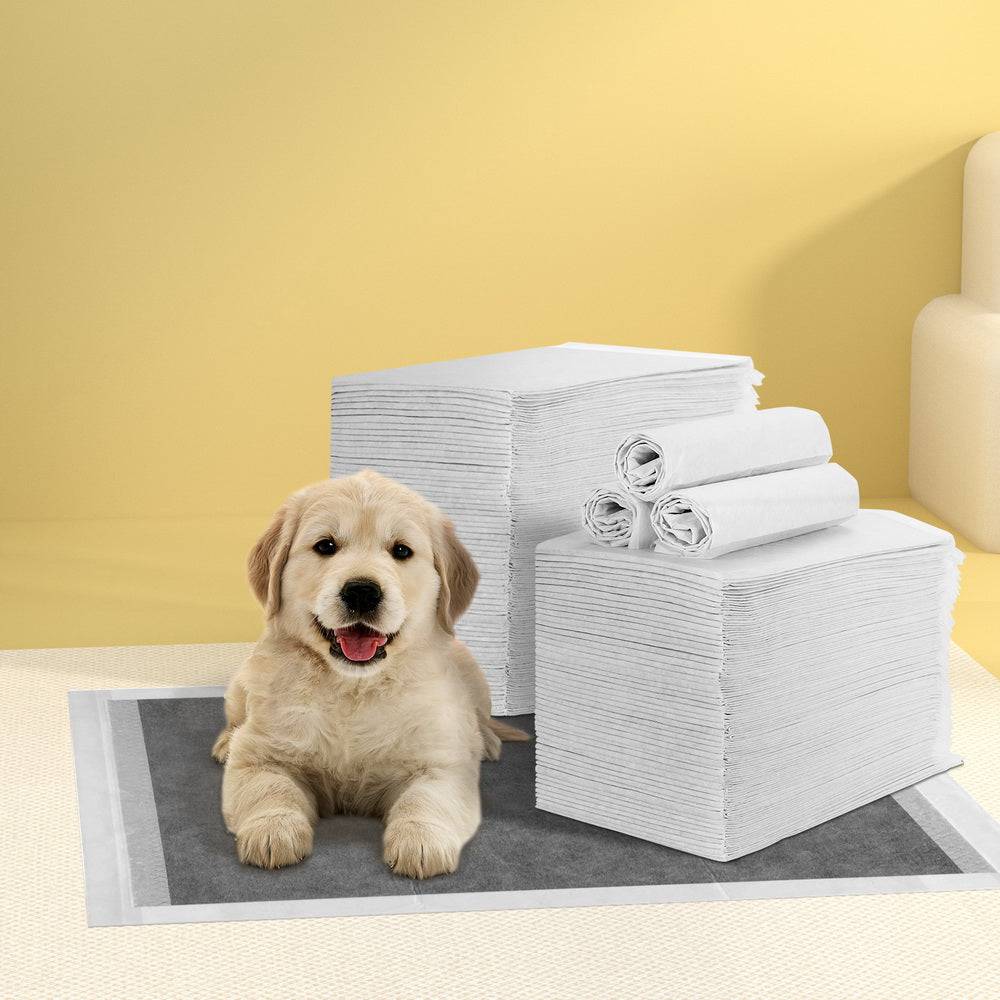 i.pet puppy training pads 200pcs 60 x 60cm - grey - cradle coast pet & aquarium