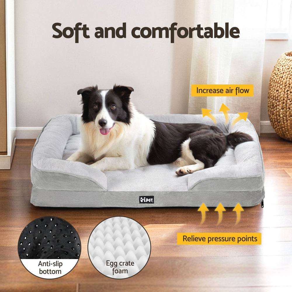 i.pet washable calming pet bed - medium - cradle coast pet & aquarium