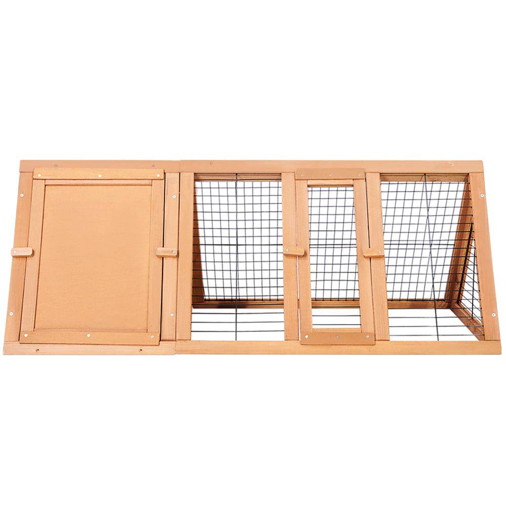 i.pet wooden small animal hutch 119cm - cradle coast pet & aquarium