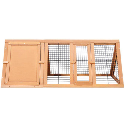 i.Pet Wooden Small Animal Hutch 119cm - Cradle Coast Pet & Aquarium