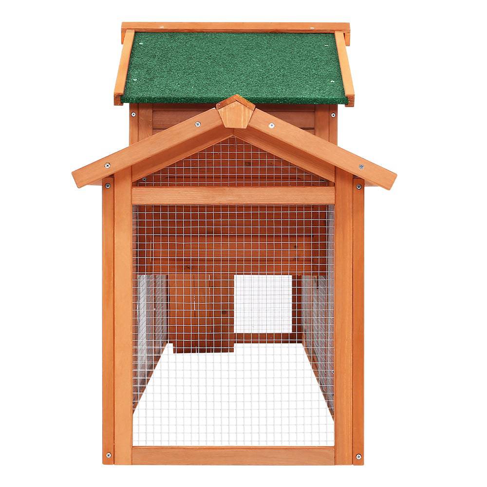 i.pet wooden small animal hutch 220cm - cradle coast pet & aquarium