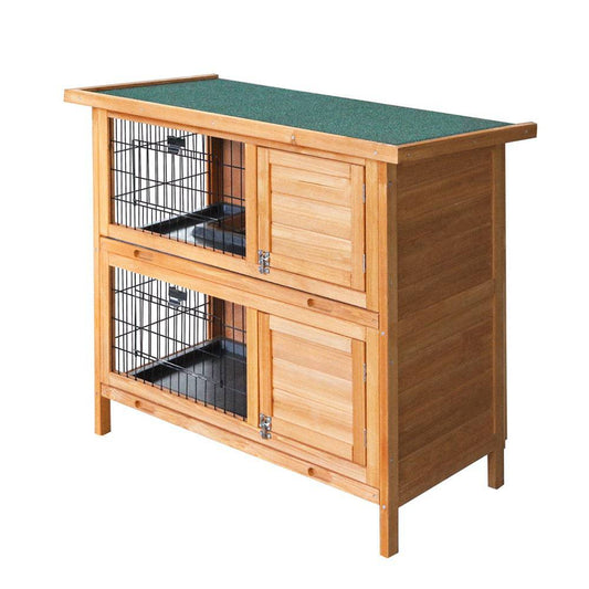 i.Pet Wooden Small Animal Hutch 91.5cm - Cradle Coast Pet & Aquarium