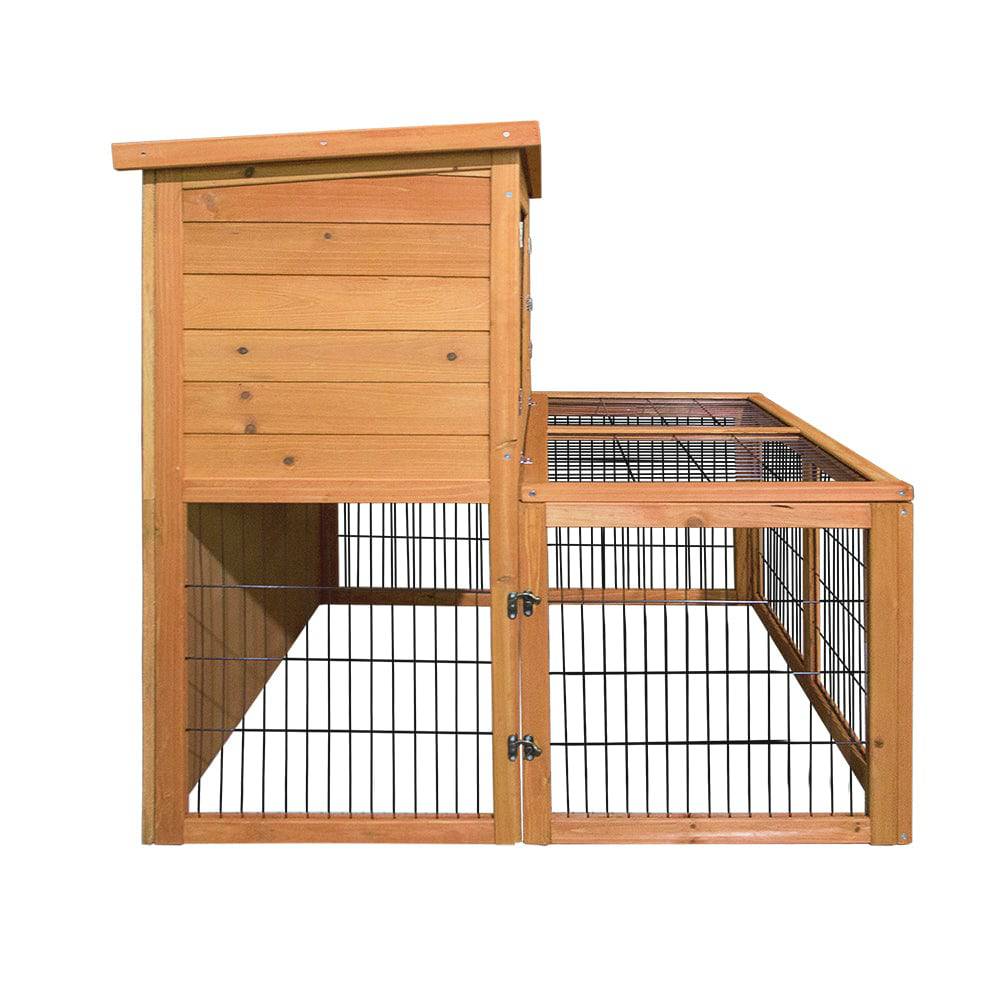 i.pet wooden small animal hutch 96cm - cradle coast pet & aquarium