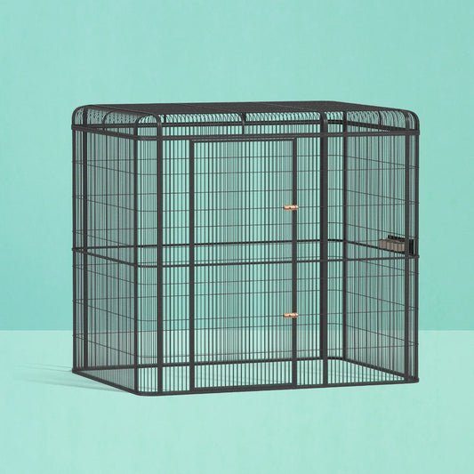 Cradle Coast Pet & Aquarium | i.Pet Bird Cage Large Walk - in Aviary Budgie Perch Cage Parrot Pet Huge 203cm | Cradle Coast Pet & Aquarium