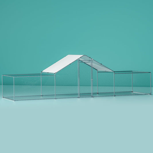 Cradle Coast Pet & Aquarium | i.Pet Chicken Coop Cage Run Rabbit Hutch Large Walk In Hen House Cover 7mx2mx2m | Cradle Coast Pet & Aquarium
