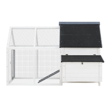 Cradle Coast Pet & Aquarium | i.Pet Chicken Coop Rabbit Hutch 166cm x 120cm x 112cm Large Chicken Coop House Run Cage Wooden | Cradle Coast Pet & Aquarium