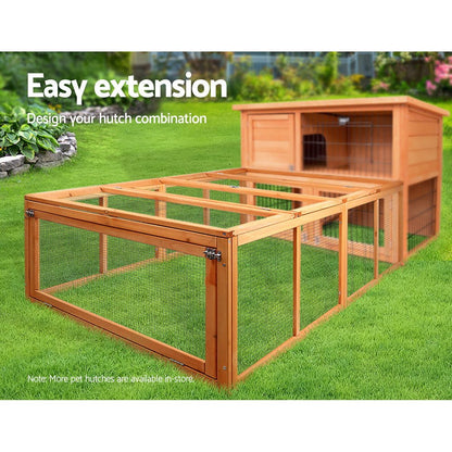 Cradle Coast Pet & Aquarium | i.Pet Chicken Coop Rabbit Hutch 180cm Extra Large Wooden Chicken House Run XL Hen Cage | Cradle Coast Pet & Aquarium